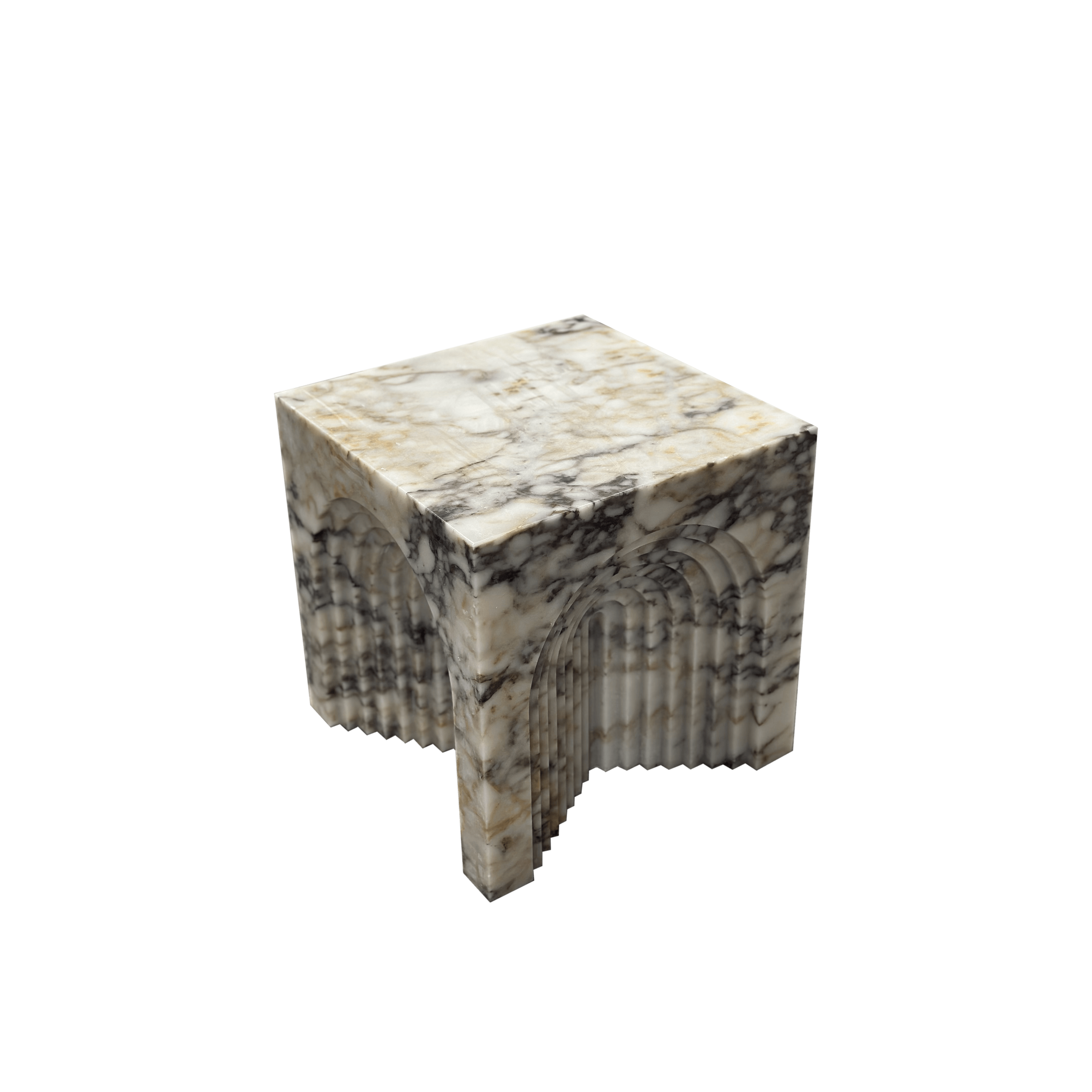 Marble Square Side Table 3