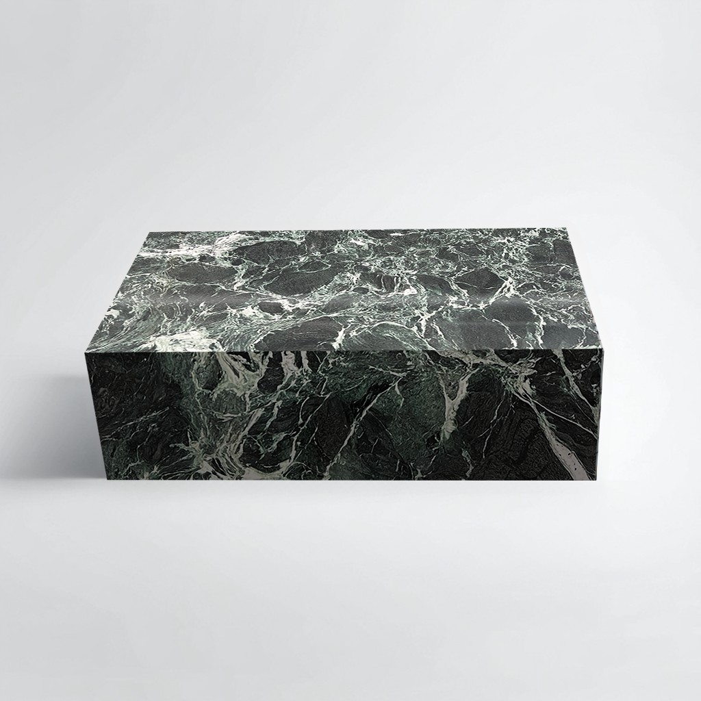 Green Marble Coffee Table Block