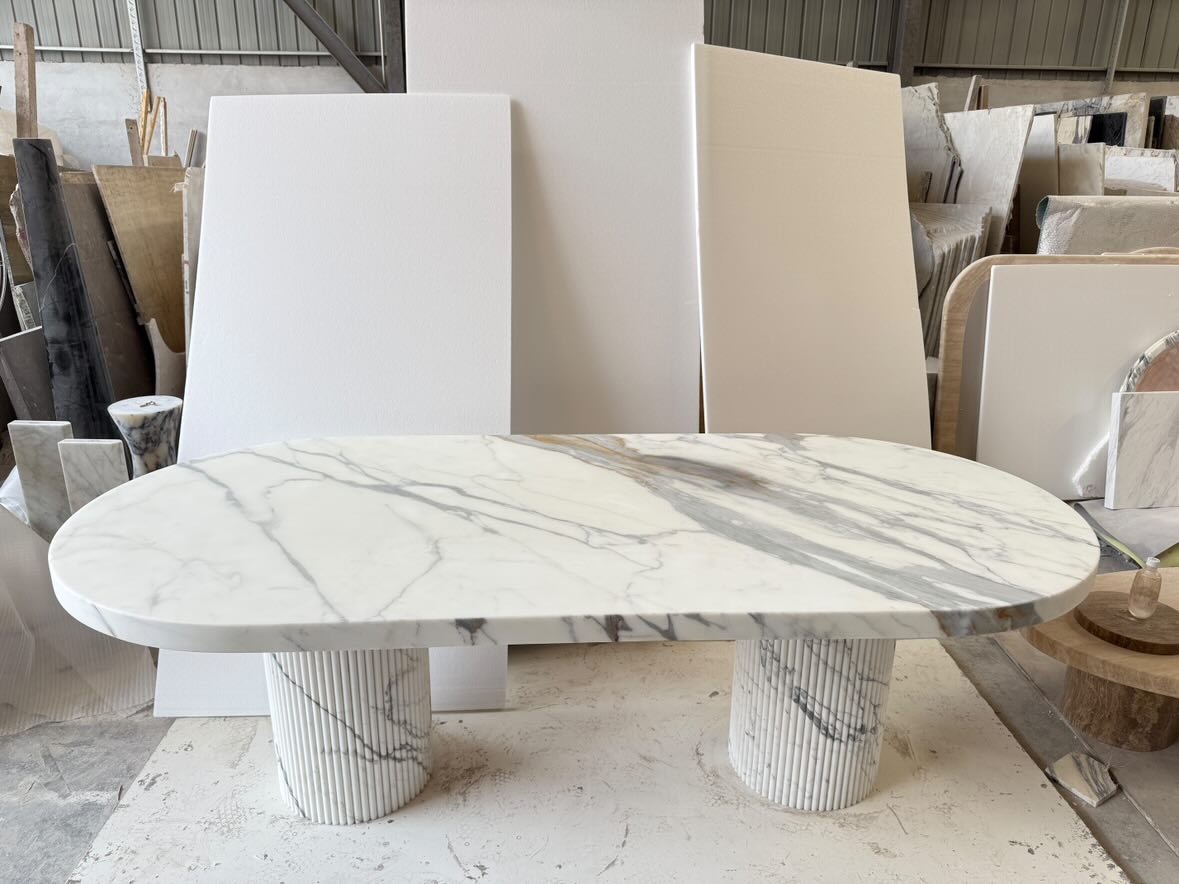 Marble Table Before