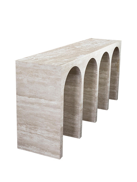 Travertine Console Table Product