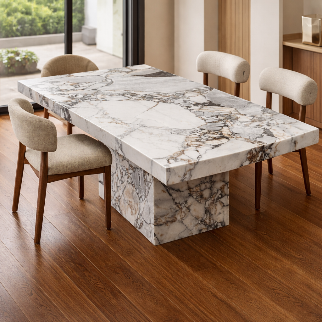 White Marble Dining Tables