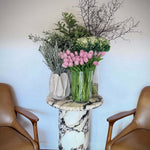 Calacatta Viola Marble Side Table
