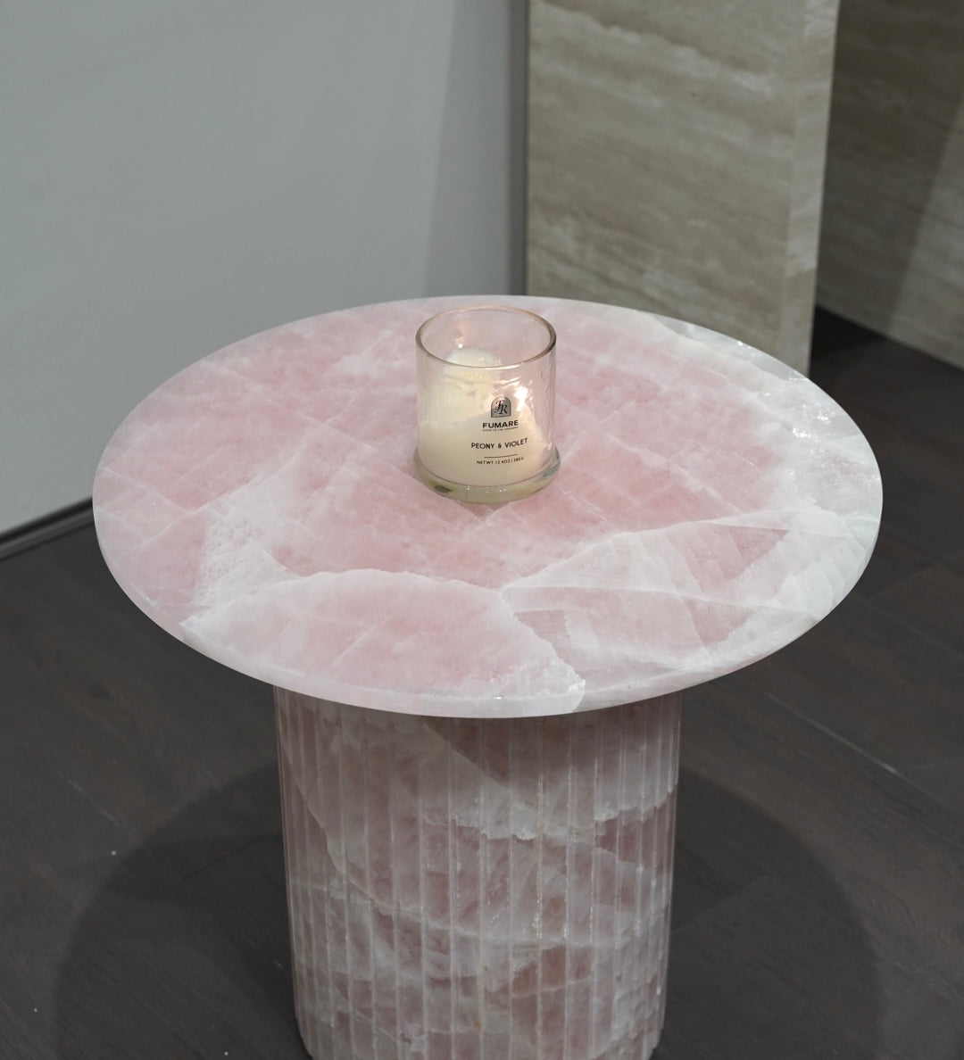 Aurora Oversized Marble Side Table