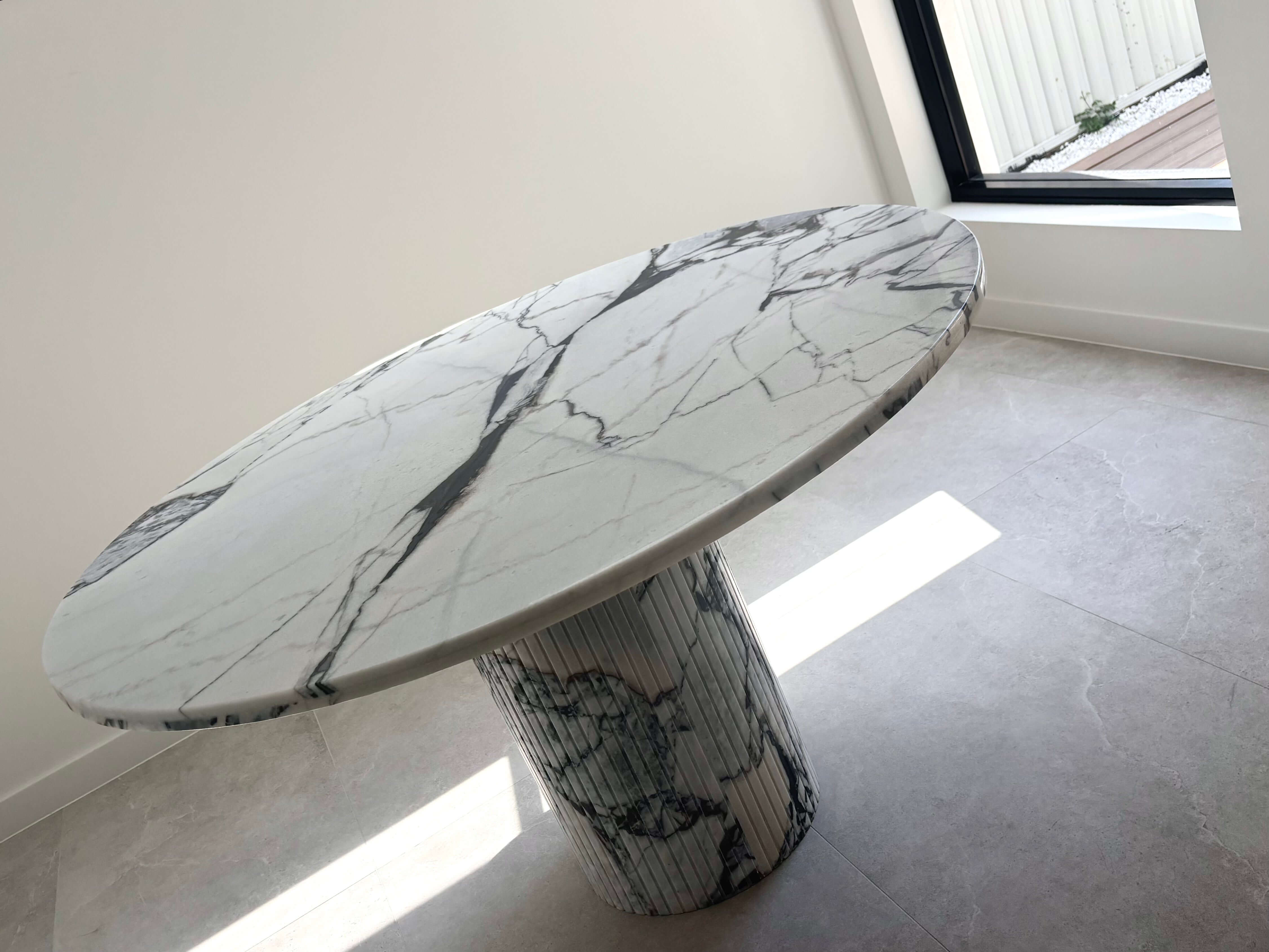 Round Marble Dining Table 4