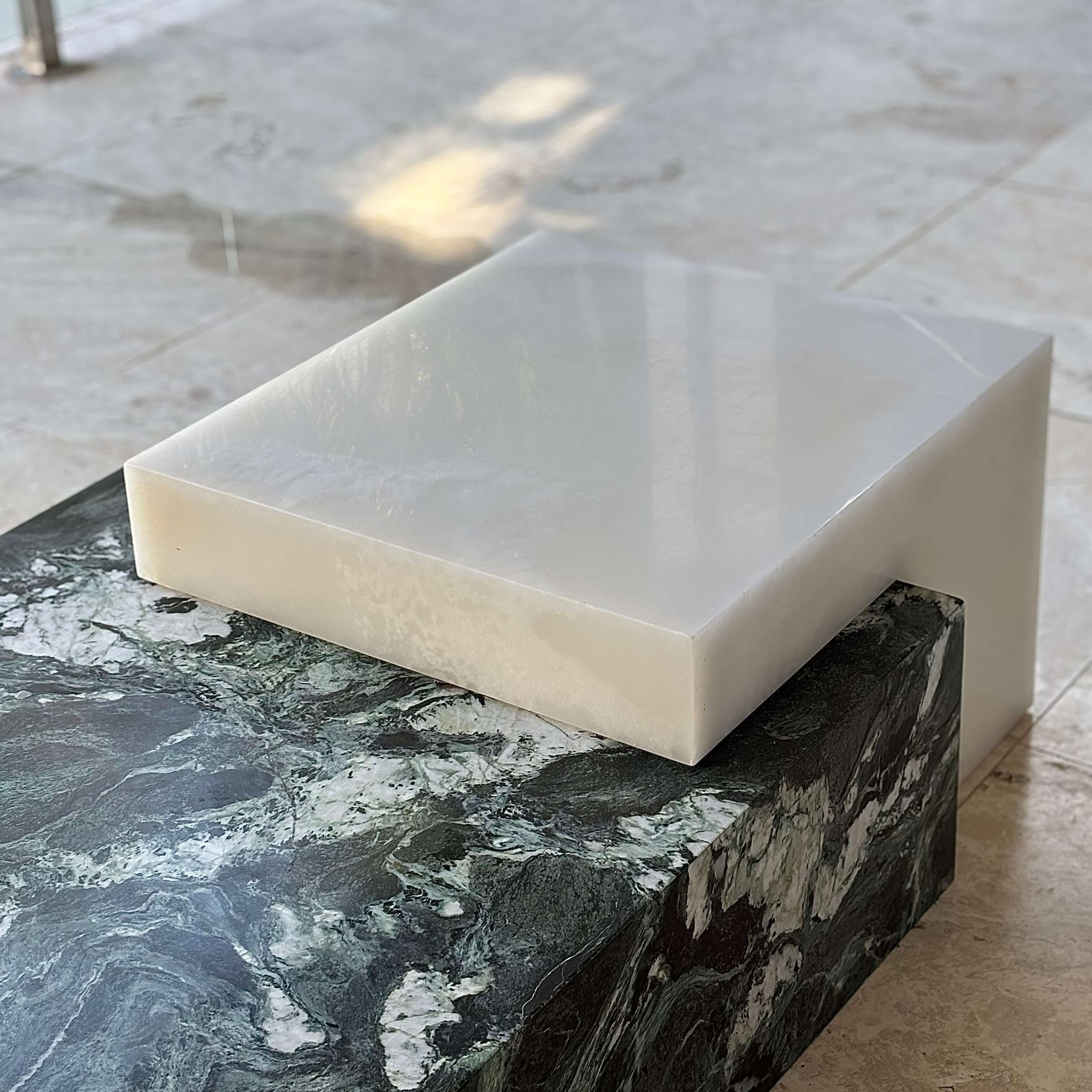 Green Marble Coffee Table