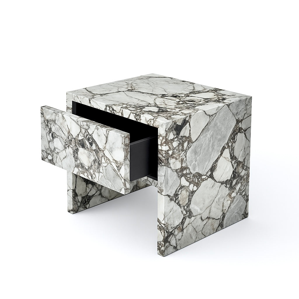 Marble Bed Side Table