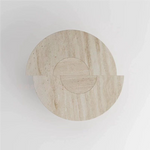 Beautiful Travertine Coffee Table Top View