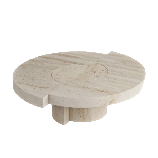 Beautiful Travertine Coffee Table by Itself