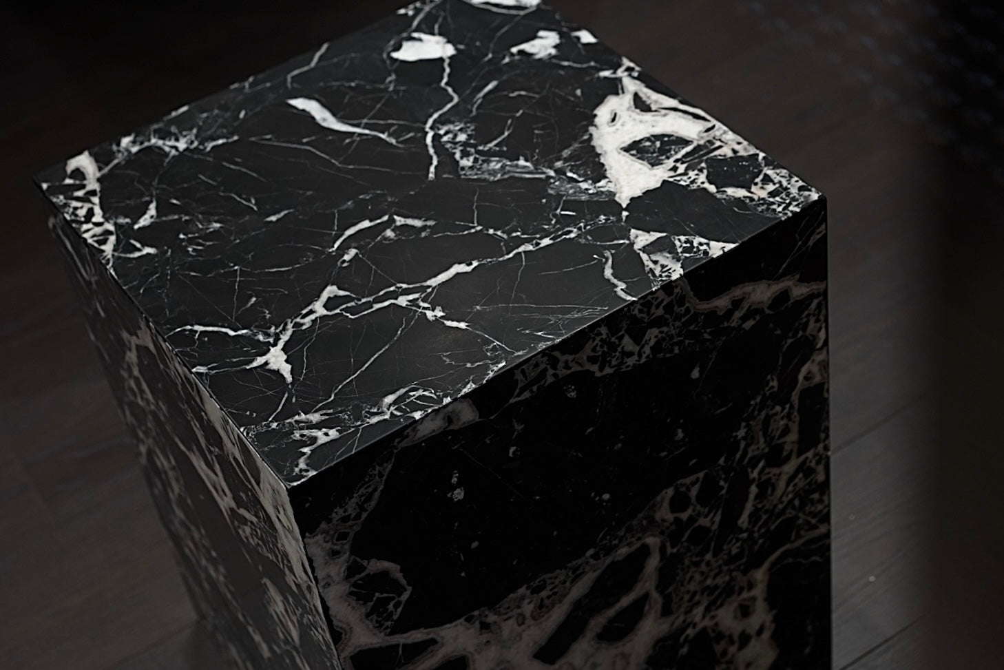 Black Marble Plinth