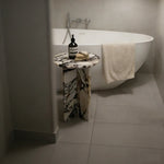 Calacatta Viola Marble Side Table