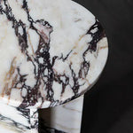 Calacatta Viola Marble Side Table