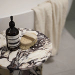 Calacatta Viola Marble Side Table