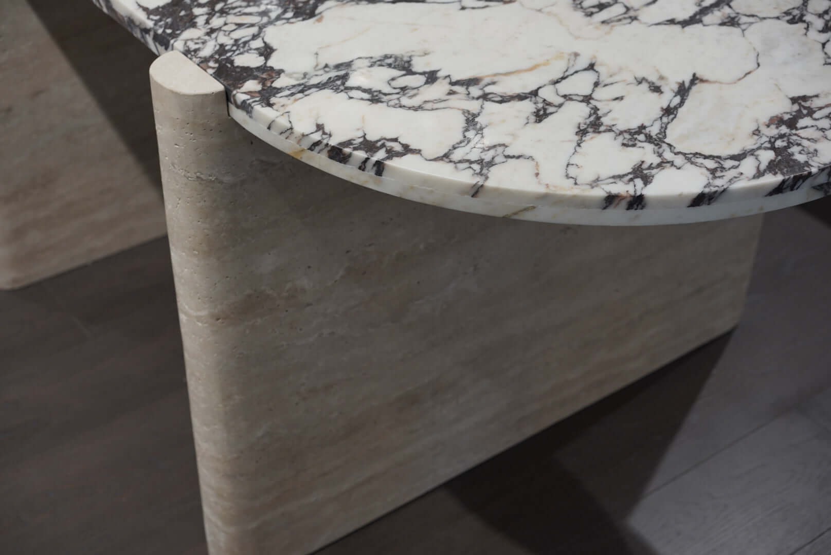 Corner of Dining Marble Table