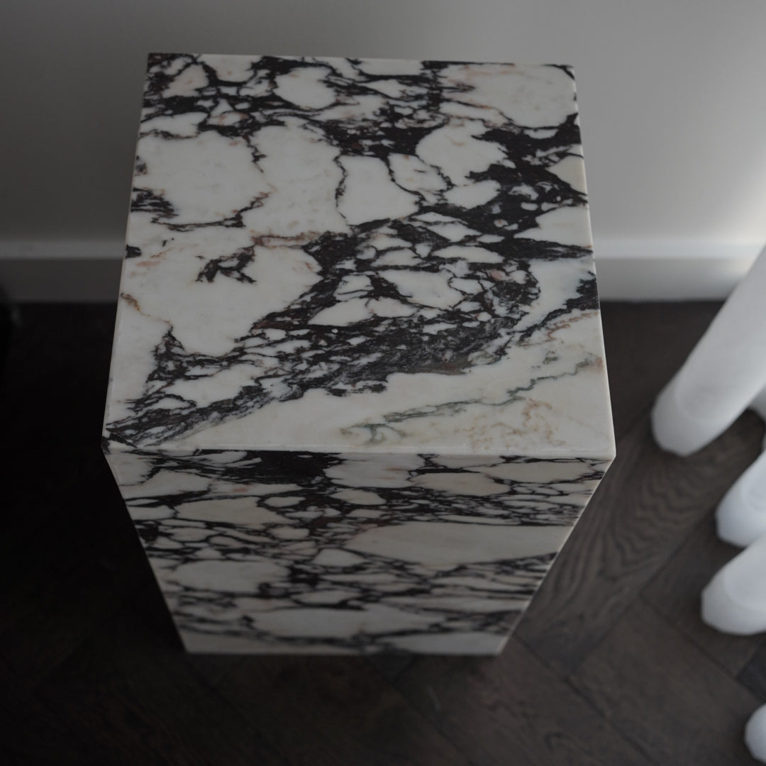 Calacatta Viola Marble Plinth