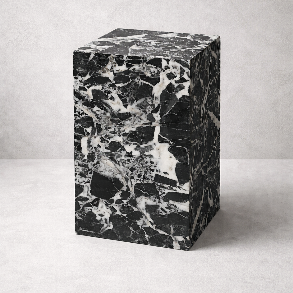 Black Marble Plinth