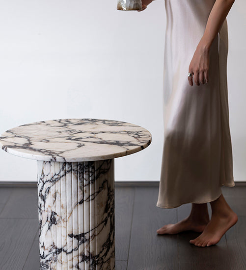 Large Marble Side Table
