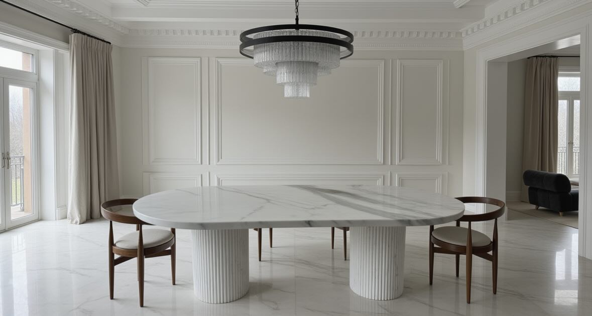 Marble Table After