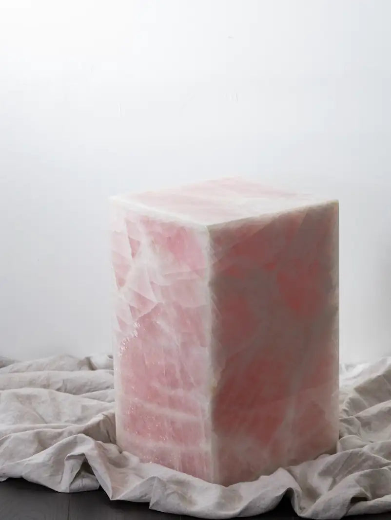 Pink Marble Plinth