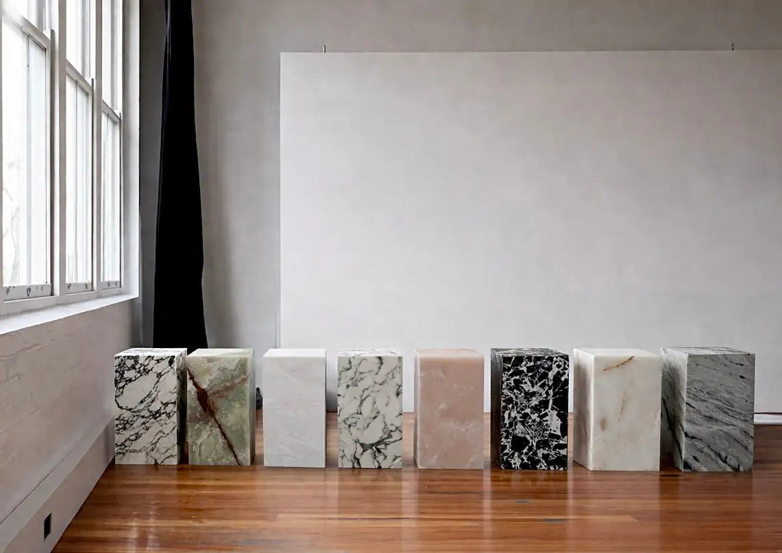 Pink Marble Plinth