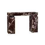 Red Marble Console Table Product