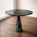 Round Green Marble Dining Table
