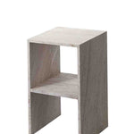 Travertine Mable Side Table