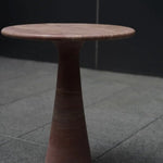 Travertine Side Table