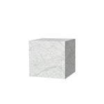 White Marble Block Plinth