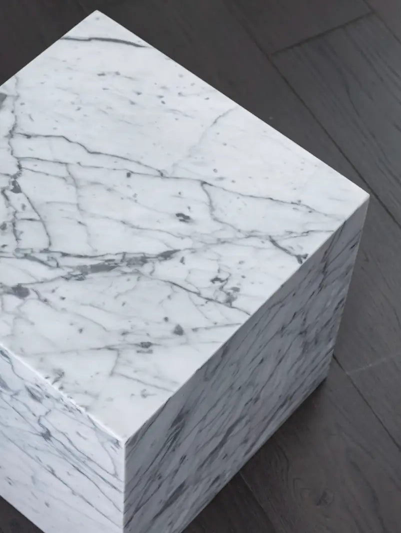White Marble Square Plinth