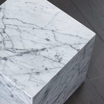 White Marble Square Plinth