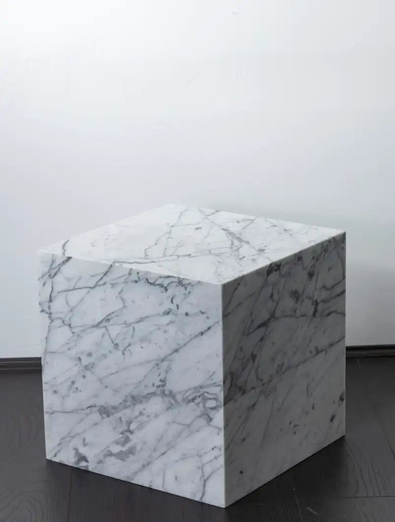 White Marble Square Plinth