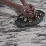 Marble Table Closeup