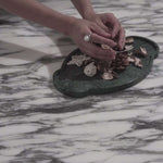 Marble Table Closeup